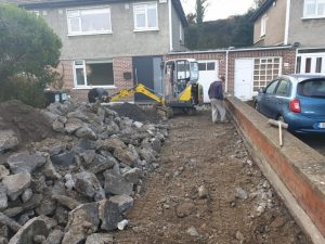 New Granite Gravel Driveway in Wicklow