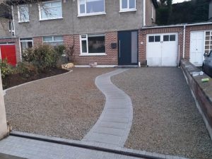 New Granite Gravel Driveway in Wicklow