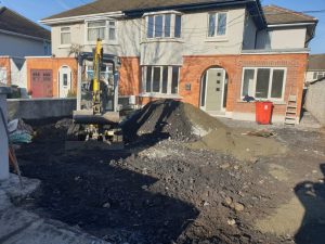 Tarmac Driveway with A Cobblestone Border in Wicklow